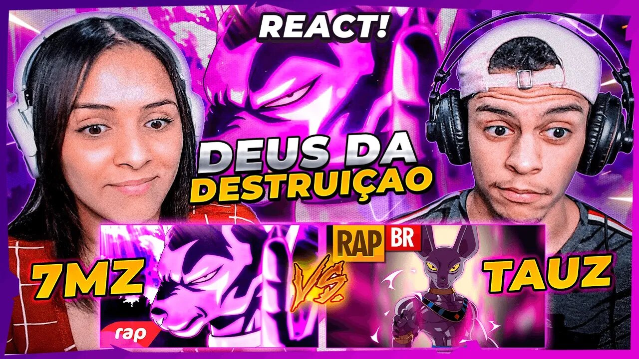 (2 em 1) | Rap do Bills - Deus da Destruição | 7 MINUTOZ & TAUZ | [ React Rap Nerd ] 🔥