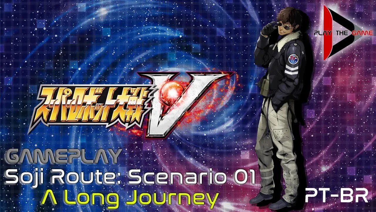 Super Robot Wars V - Stage 01: A Long Journey (Soji Route) [PT-BR][Gameplay]