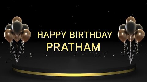 Wish you a very Happy Birthday Pratham