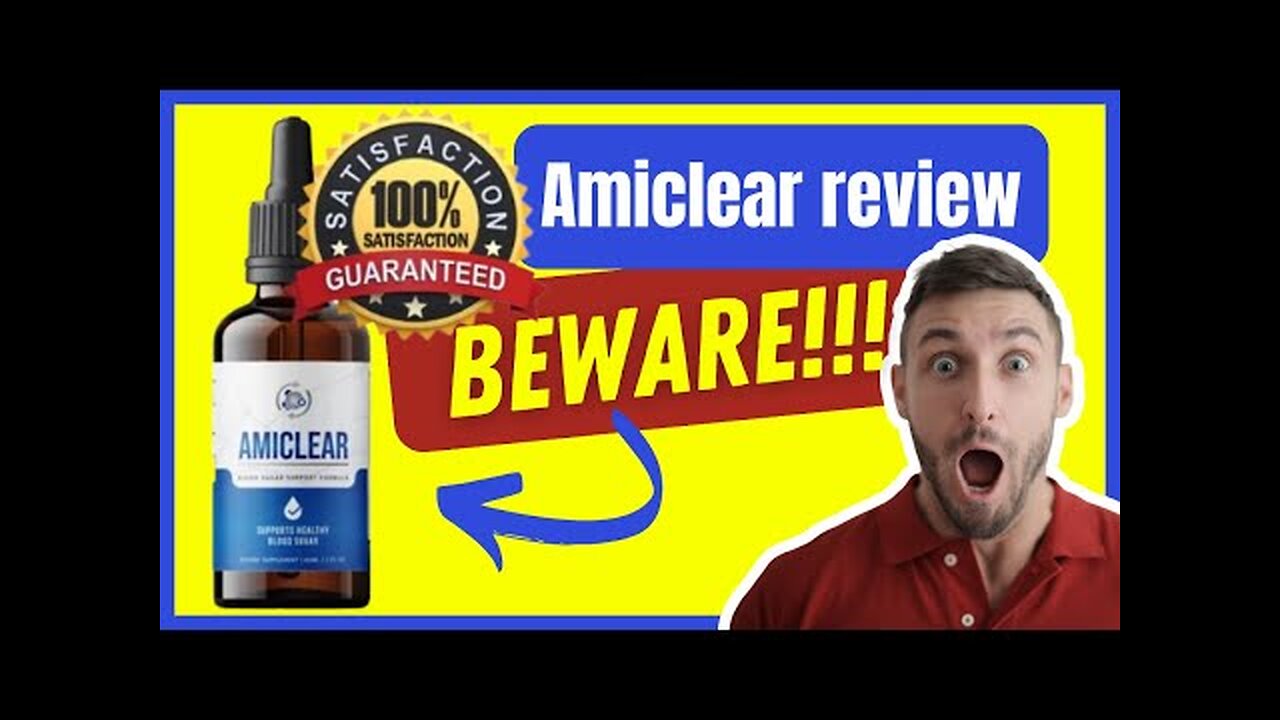 BEWARE!! Amiclear WORKS? Amiclear REVIEW 2023 (all the truth!)