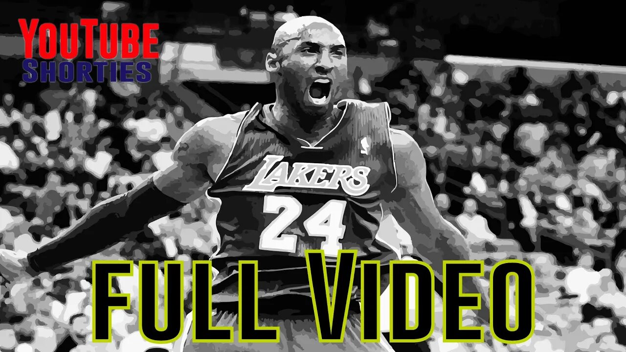 RARE FOOTAGE - FULL VIDEO - DARK ENERGY AND EMOTIONS - KOBE BRYANT #shorts