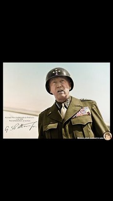 March 20, 2023 Gen. Patton quotation of the day.(Cont from 3rd Army speech) #ww2 #trainkeptarollin
