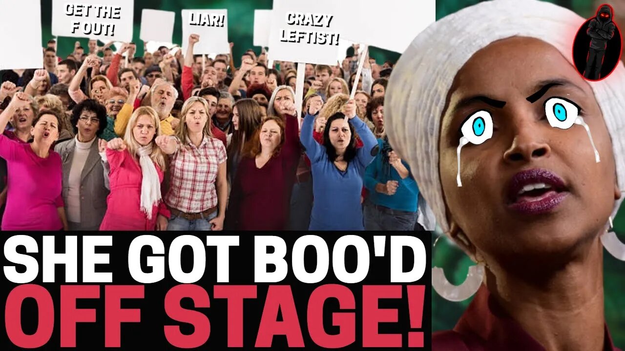 llhar Omar GETS DESTROYED! Far Leftist Get's BOO'D At Her OWN CONCERT BY HER OWN PEOPLE! KARMA!