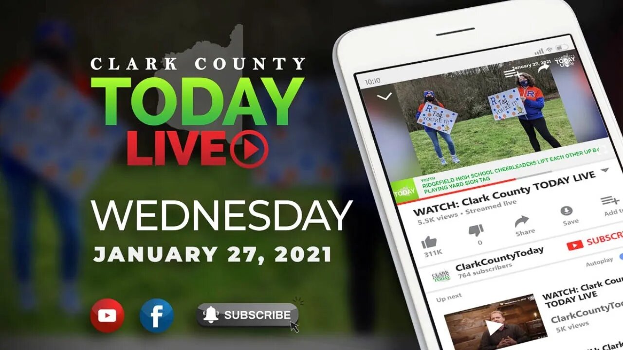 WATCH: Clark County TODAY LIVE • Wednesday, January 27, 2021