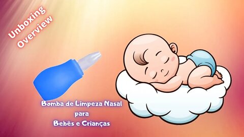 Bomba Aspirador Nasal para Bebês/Crianças - Limpar Narizinho de Bebê | GkM