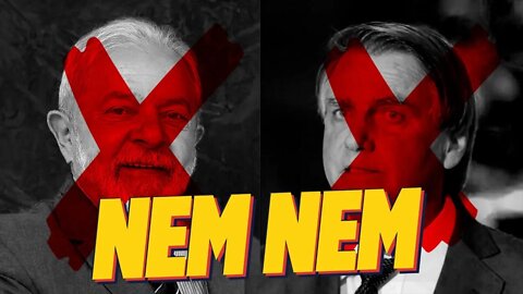 Por que tenho que votar em bandido? NEM LULA NEM BOLSONARO!