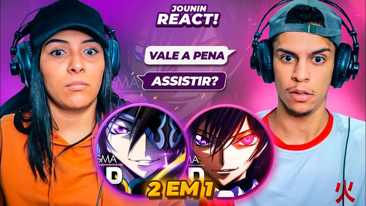 2 EM 1 | ENYGMA - Rap do Lelouch I e II | [React Rap Nerd] 🔥