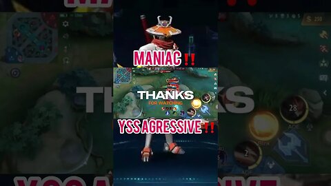 GAGAL SAVAGE ❗️ MANIAC YISHUN SHIN MODE AE CELIBOY ON ❗️ #mobilelegends #yishunshin #mpl #montage