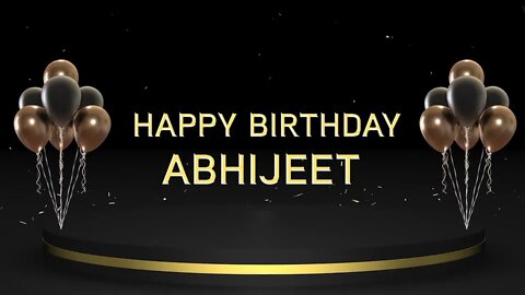 Wish you a very Happy Birthday Abhijeet