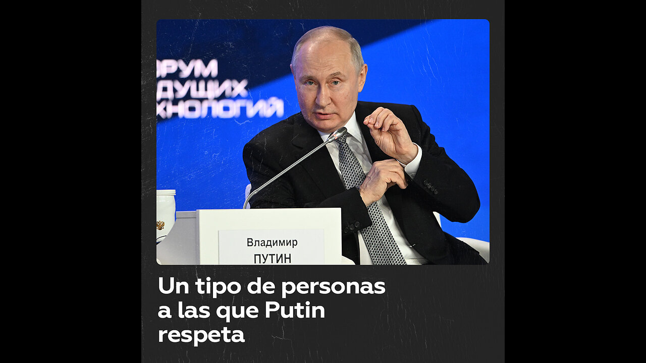 Ante quién hay que agachar la cabeza, según Putin