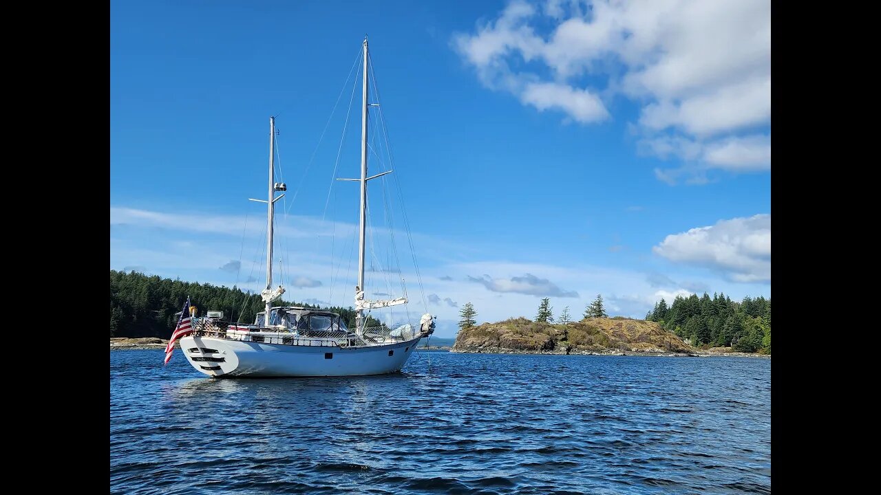 Getting Out Of The Strait Of Georgia And into Campbell River With Engine Problems To Be Fixed!