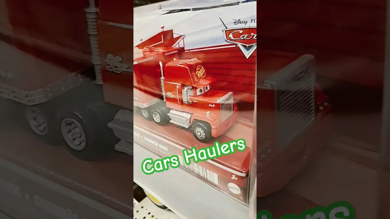 Mack is Back!! Disney Cars Haulers: Walmart Exclusive! #shorts #disney #cars #diecast