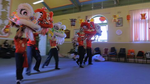 Lion Dance Training Chung Wah Talents Western Australia 舞狮