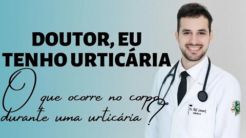 O QUE OCORRE NO CORPO DURANTE QUANDO APARECE UMA URTICÁRIA #shorts | Dr. Álef Lamark