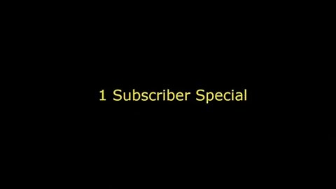 1 subscriber special