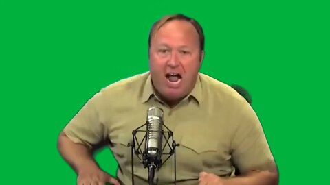 Alex Jones Green Screen I will stomp your head in