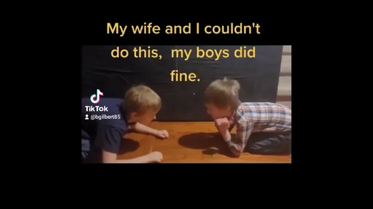 Boys can do it too!