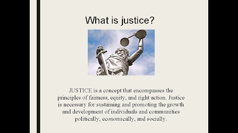 What is Justice?