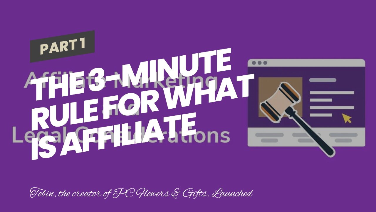 The 3-Minute Rule for What is affiliate marketing? - Quora