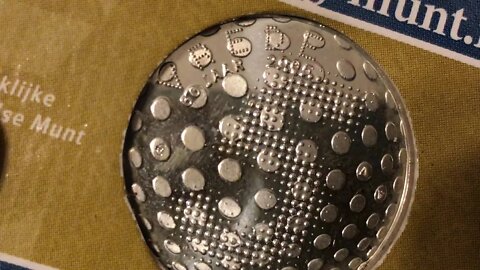 Unusual Silver Coin From The Netherlands