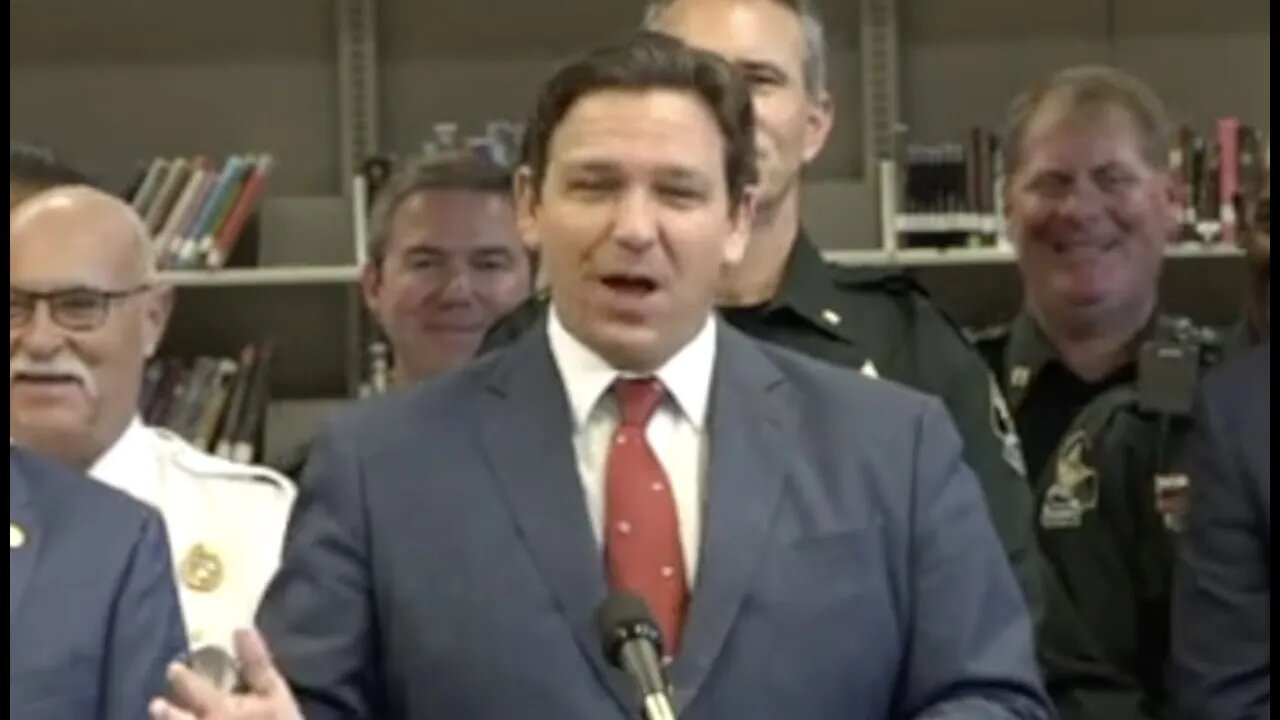 DeSantis Leaves Room Of Reporters SPEECHLESS: “Florida Is Where Woke Goes to Die”