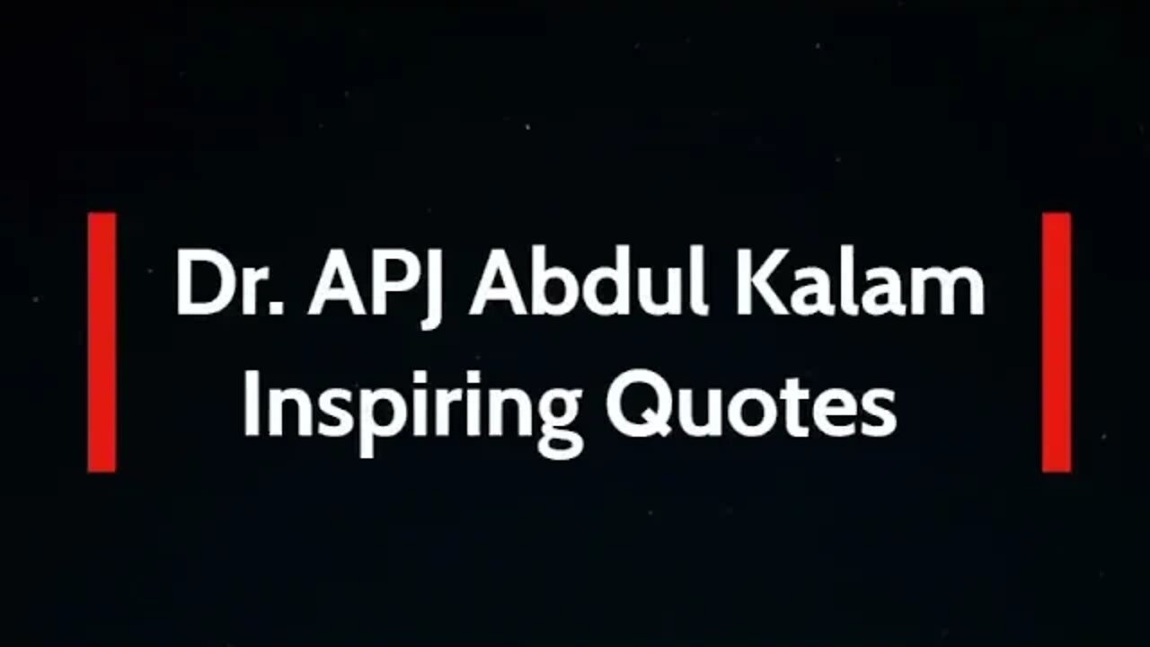 APJ Abdul Kalam Motivational Quotes | Inspirational Quotes | Your Vision's Factory #Shorts #motivate