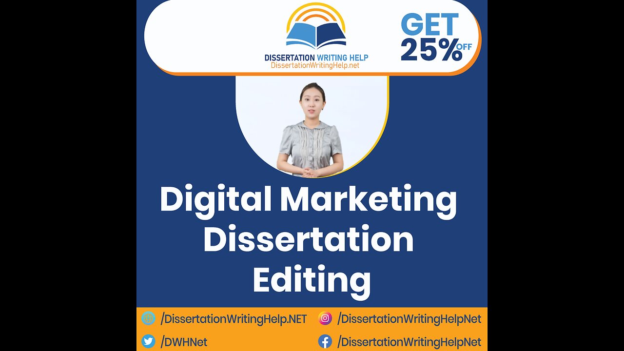 Digital Marketing Dissertation Editing and Proofreading Services