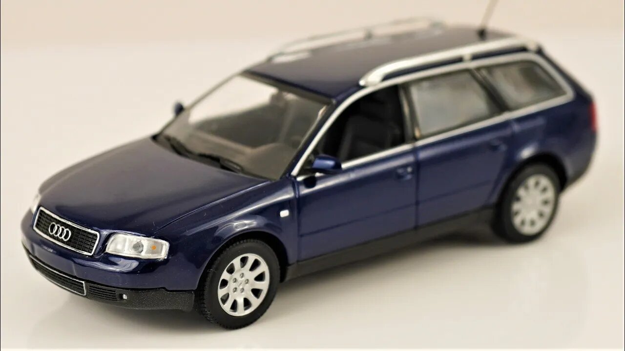 Audi A6 C5 Avant - Minichamps 1/43 - 30 SECONDS REVIEW