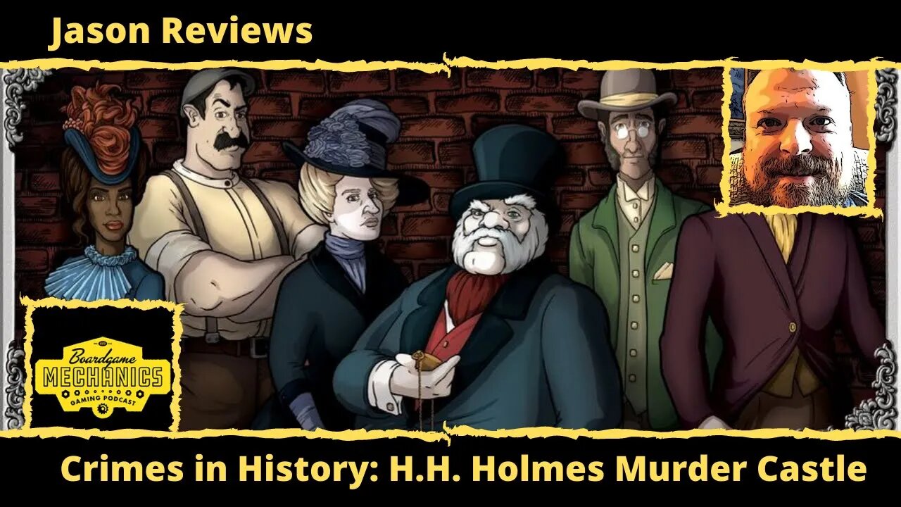 Jason's Board Game Diagnostics of H. H. Holmes' Murder Castle