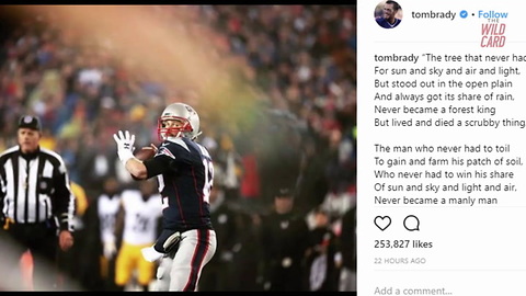 Tom Brady Posts Cryptic Poem On Instagram