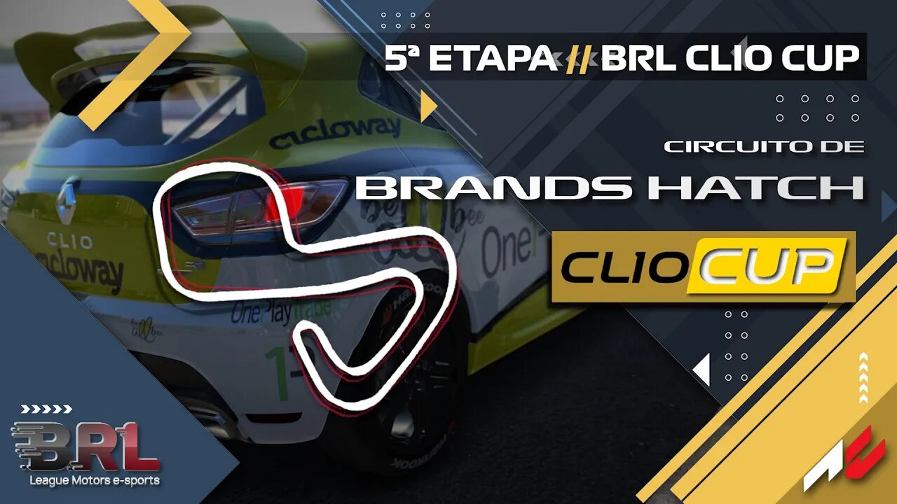 ONEPLAYTRADE CLIO CUP 2021 - 5ª Etapa - Brands Hatch- ASSETTO CORSA