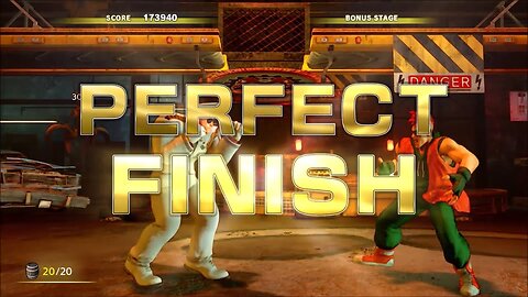 Easy Perfect Bonus Stage (Hell) with Guile - Street Fighter V Arcade Edition