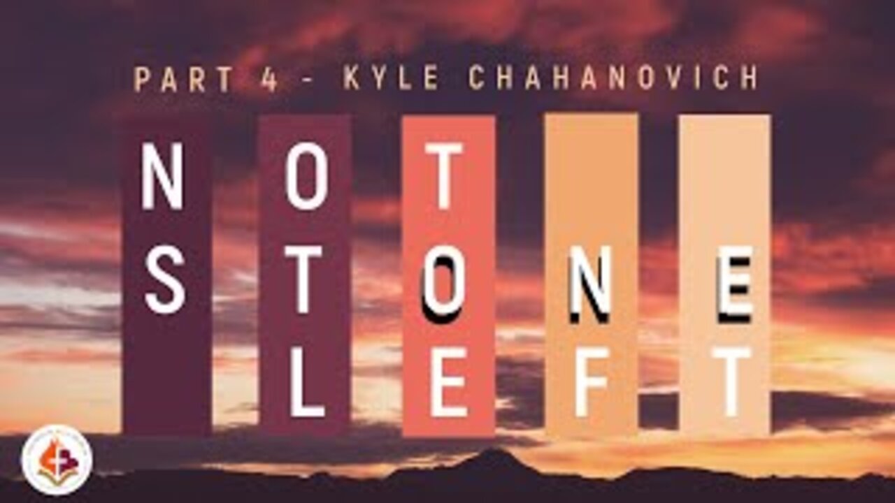 Not One Stone pt.1 - Kyle Chahanovich 2020