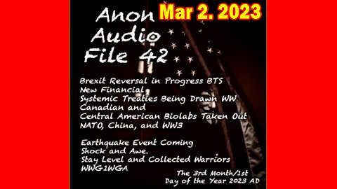 SG Anon SHOCKING News 3.2.23