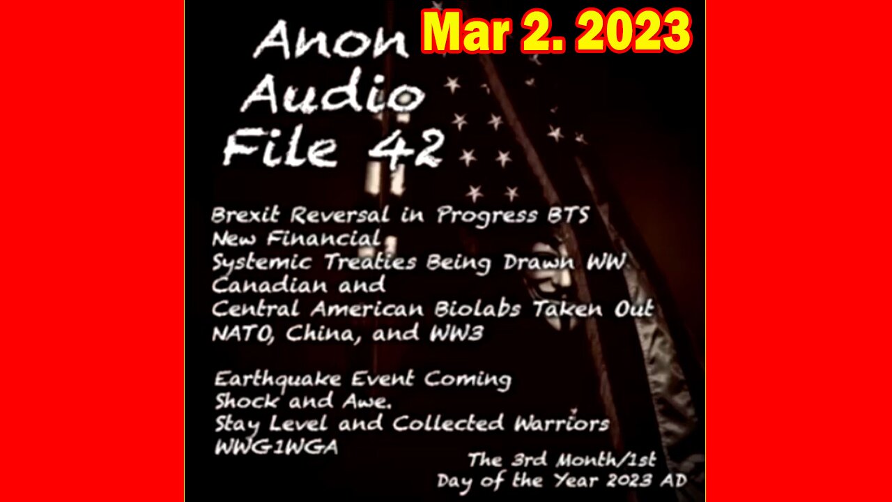 SG Anon SHOCKING News 3.2.23