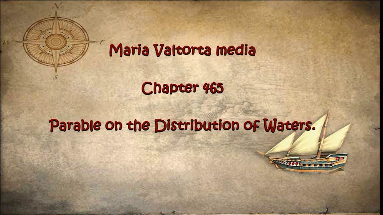 Parable on the Distribution of Waters.
