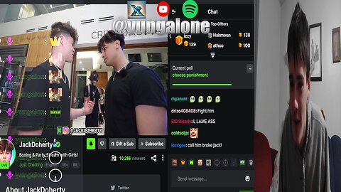 Yung Alone Reacts To Guy Calling Jack Doherty Faggot!