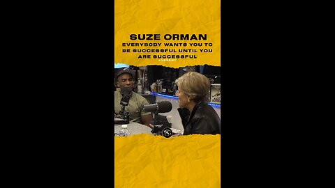 #suzeorman Everybody wants you to be successful until you are successful.🎥 @breakfastclubam