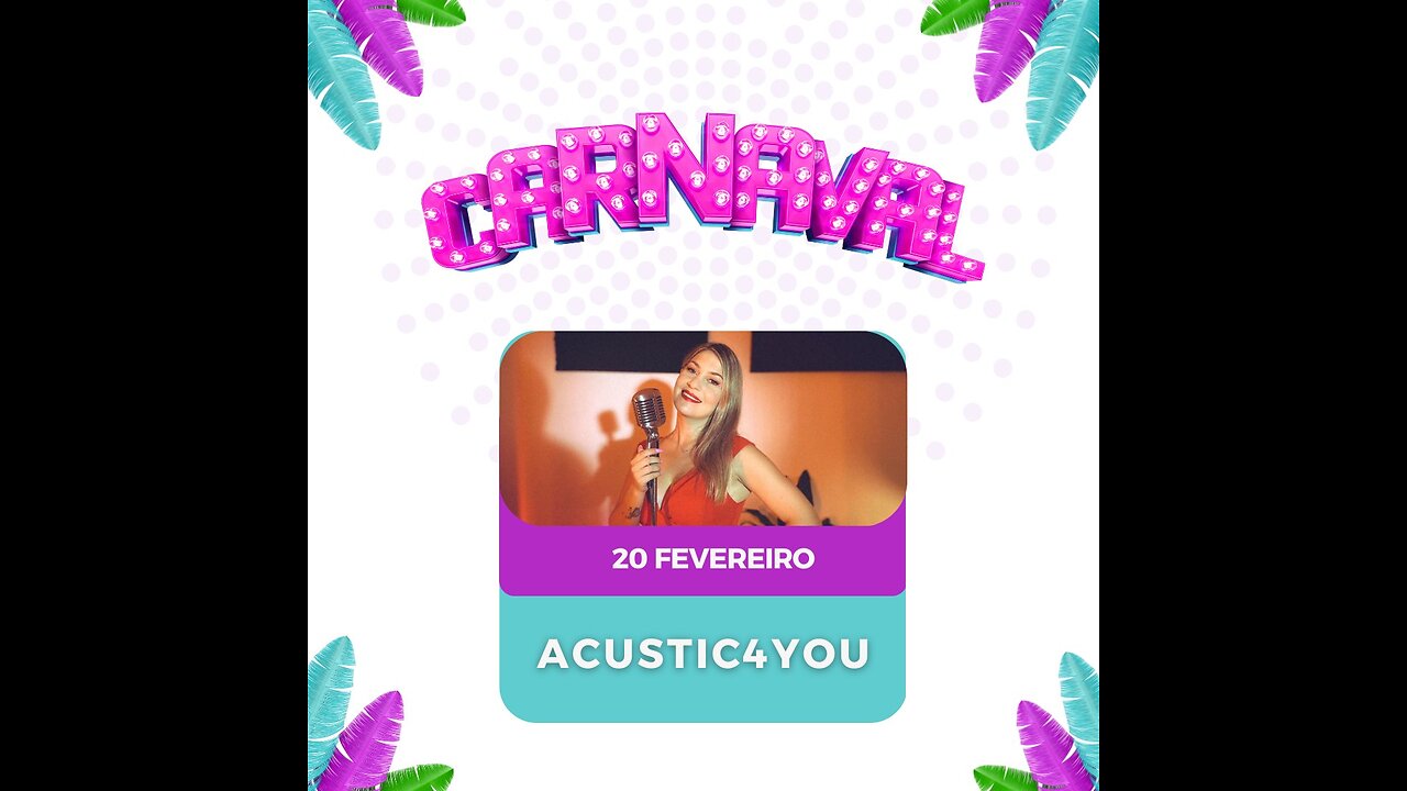 LIVE: Acustic4You - Carnaval Baia dos Anjos - Ponta Delgada Azores Portugal - 20.02.2023