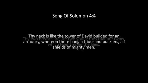 Song Of Solomon Chapter 4