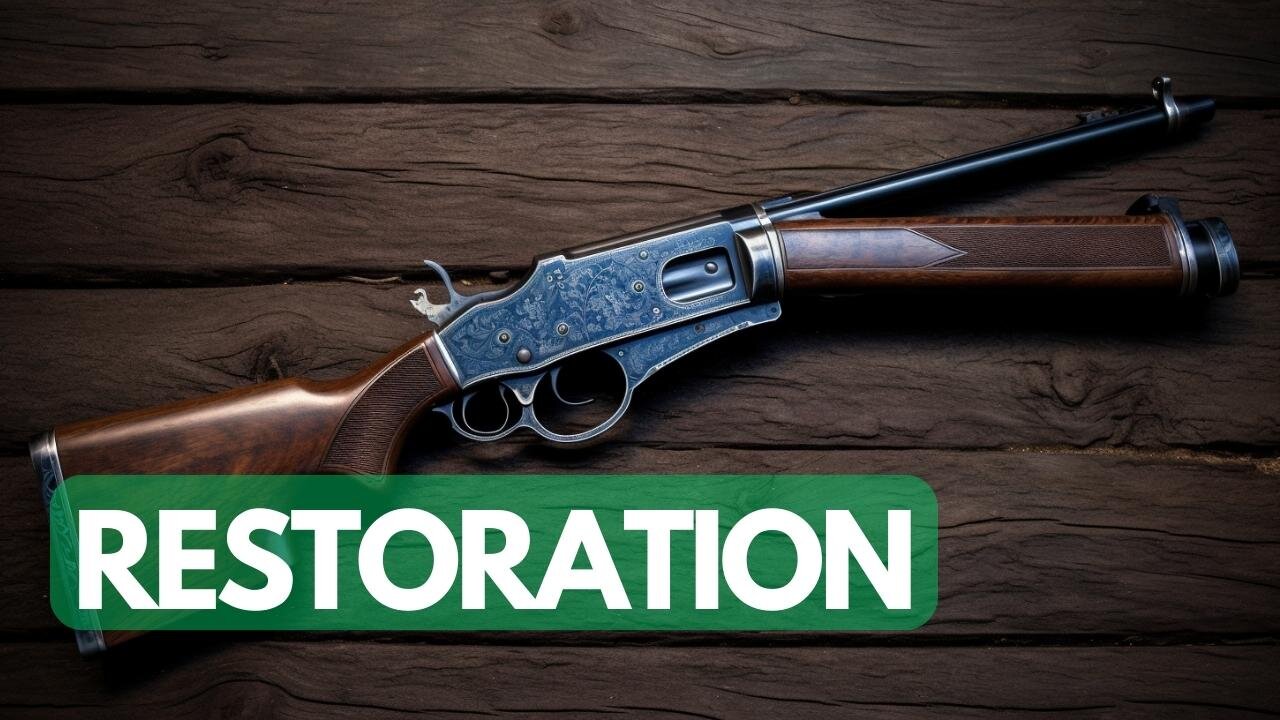 Restoring an Old and Ruined Winchester 1897 - Gun Restoration