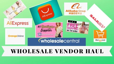 Second Mini Wholesale Vendor Haul | Shopify Tutorial For Beginners