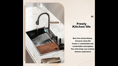 Waterfall kitchen sink reviews