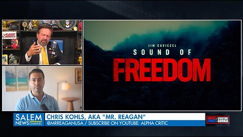 Yes, Sound of Freedom should get the Oscar. Chris Kohls with Sebastian Gorka