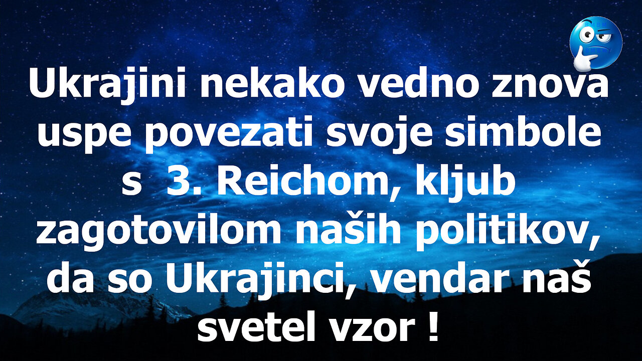 Ukrajincem nekako vedno znova uspe povezati svoje simbole z nacističnimi, naključje ali namerno?