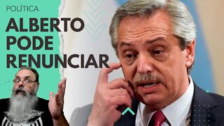 PROTESTOS enormes em BUENOS AIRES deixam ALBERTO FERNANDEZ nervoso que ameaça RENUNCIAR