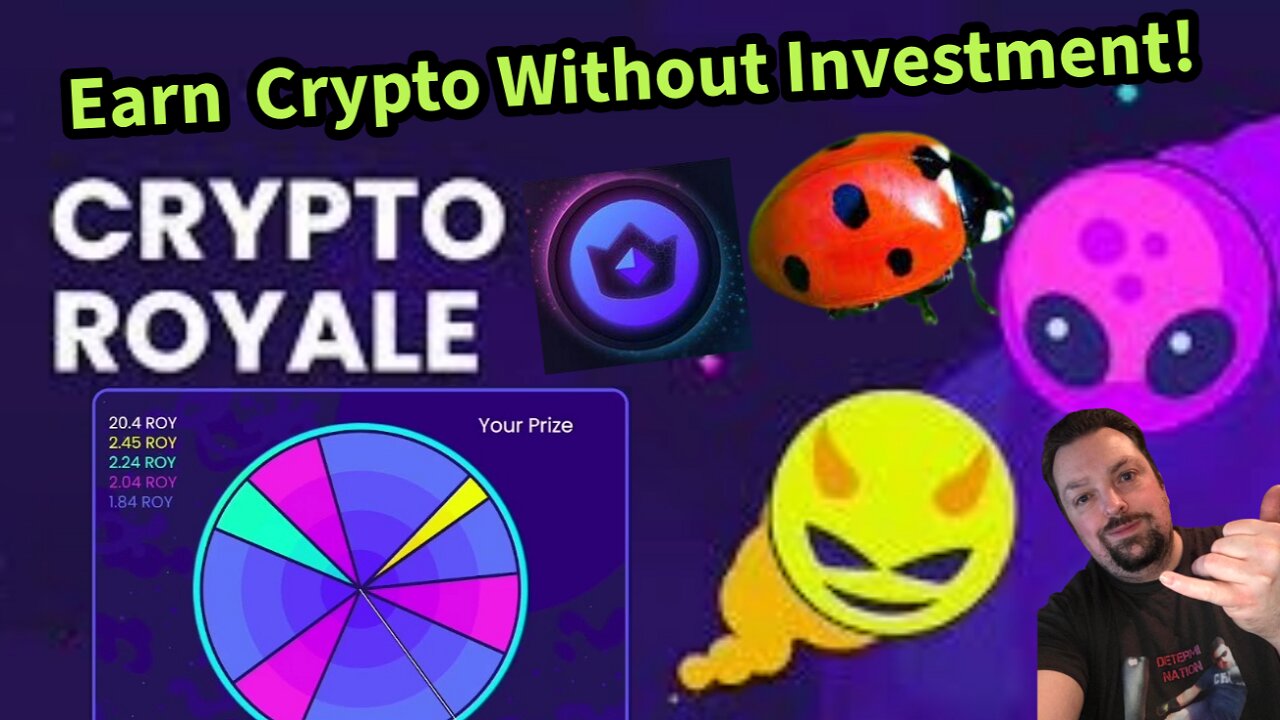 Playing Crypto Royale / Earn Crypto Without Investment!