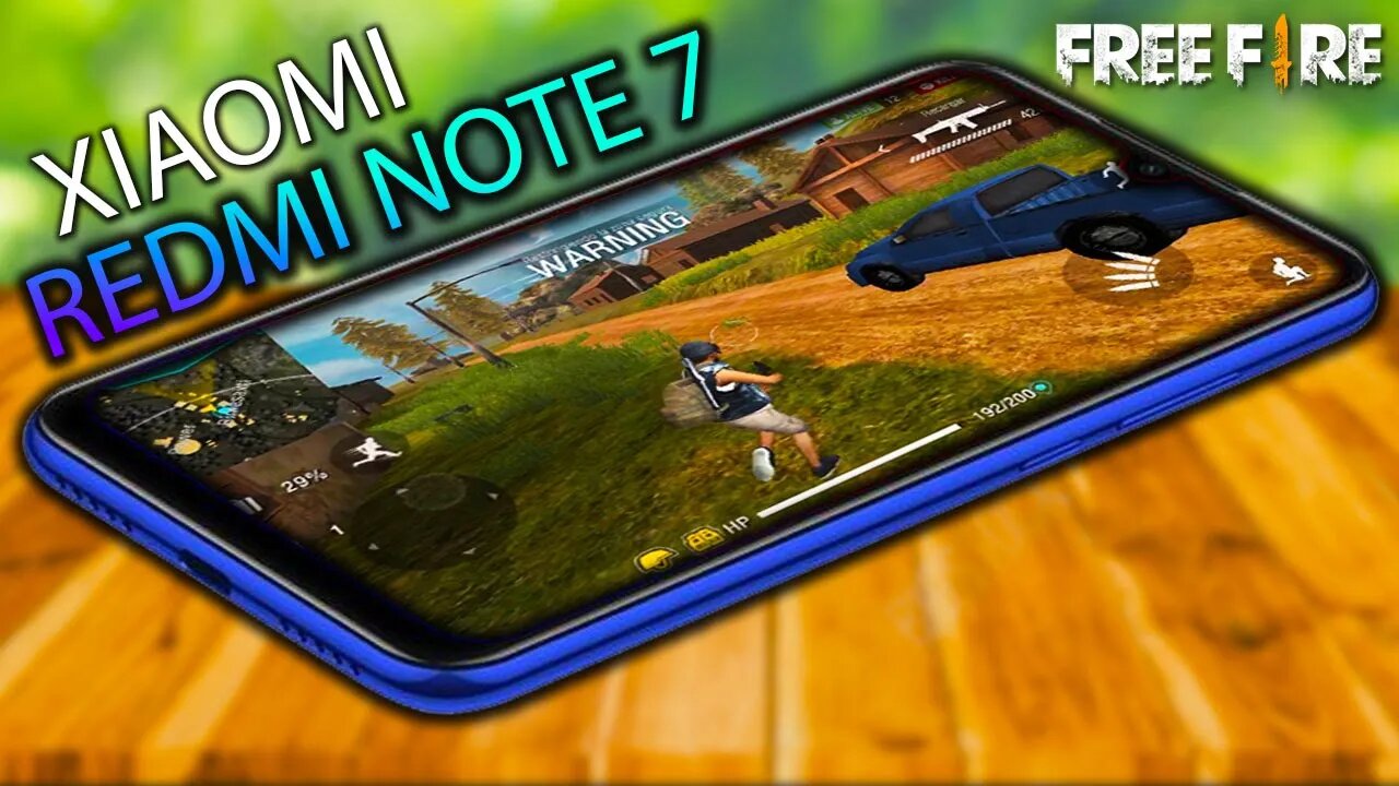 Free Fire | Redmi Note 7 Gameplay