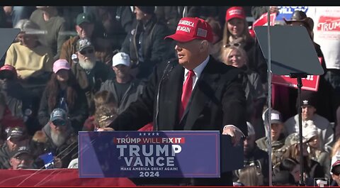 President Trump in Lititz, PA