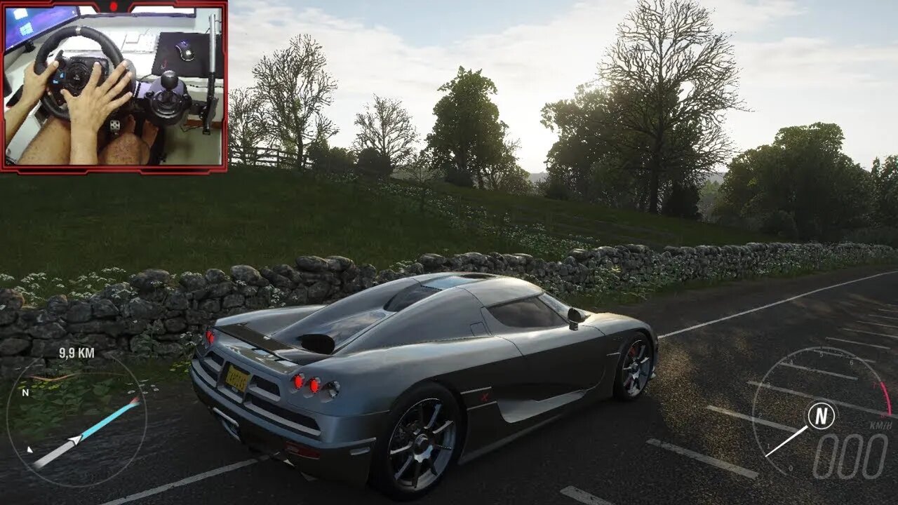 KOENIGSEGG CCX Forza Horizon 4 gameplay Logitech g29